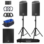 Fbt X-pro 112A Active 12" Powered Speakers Pair Compact 15" Subwoofer Pack. Fixed Price $2860.40.