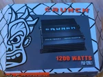 Crunch PZX1200.2 Watt Car Audio Power Amplifier. Fixed Price $149.00.