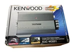 Kenwood KAC-M3001 Compact Marine-grade Mono Subwoofer Amplifier 200W Rms 2-OHM. Fixed Price $139.89.