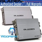 Pkg Gladen RC70C4 4-CHANNEL Speakers Amplifier + RC600C1 Monoblock New. Fixed Price $849.98.