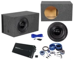 Rockville Destroyer 15D2 15" Competition Subwoofer+ported Box+mono Amp+wire Kit. Fixed Price $897.85.