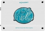 Lanzar AQA430WT 1,600-WATT 4-CHANNEL Mini Mosfet Marine Amplifier. Fixed Price $120.00.