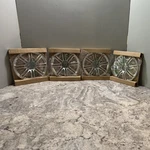 New (set Of 4) Polk Audio Db Series 6.5" Speaker Grills Silver Marine -nos Nib. Fixed Price $82.99.