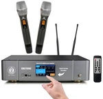 Professional 3000W Karaoke Amplifier Sound Processor W/ 2 X Wireless Mics. Fixed Price $1099.00.
