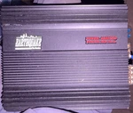 Vintage Earthquake Sound Power 4300TXO Mono Car Audio Amplifier 4300W Rms. Fixed Price $225.00.