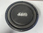 Mmats Pro Audio 10" Subwoofer XS10D, Good Pre Owned. Fixed Price $139.00.