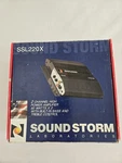 Sound Storm Laboratories Ssl 320X Power Amplifier Channel 80 Watts Not Tested. Fixed Price $13.63.