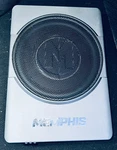 Memphis Audio SA110SPD 10" 400W Powered Under Seat Enclosed Subwoofer Amplifier. Fixed Price $300.00.