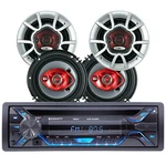 Gravity Car Audio Cd Player W/ Bluetooth Receiver + 4X 300W 6INCH Speakers. Fixed Price $119.99.
