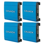 Crunch Powerdrivex 1000 Watt Channel Blue A/b Car Stereo Amplifier (4 Pack). Fixed Price $225.99.