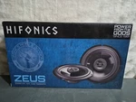Pair Hifonics ZS65CXS 6.5" 600 Watt Shallow Mount Car Stereo Speakers. Fixed Price $34.95.