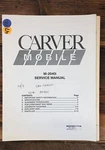 Carver M-2040I Amplifier Service Manual *original*. Fixed Price $19.97.