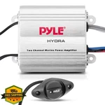 Pyle Hydra Marine Amplifier - Upgraded Elite Series 400 Watt 2 Channel Micro .... Fixed Price $69.99.
