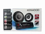 New Sealed Kenwood Cd Car Stereo Way 6.5 Speakers Android Music Play PKG-125. Fixed Price $129.97.
