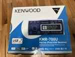Kenwood KMR-700U Am/fm Marine Usb Aux Ipod Stereo **read Description**. Fixed Price $130.00.