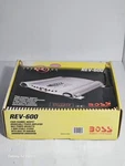 Boss REV-600, 800 Watts, Four Channel Mofset Bridgeable Power Amplifier. Fixed Price $195.00.
