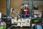 Planet Of The Apes Movie Title Shelf Art Sign Great For Display And Neca. Fixed Price $25.00.