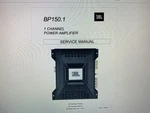 Jbl BP150.1 Service Manual Digital. Fixed Price $5.99.