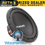 Memphis SRX1244 12" 500W Dual 4-OHM Subwoofer Bass Speaker Car Audio New. Fixed Price $89.99.