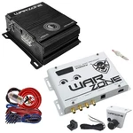 Gravity E1500.1D 1500W Rms Car Amplifier Bundle W/ WZ600XW Bass Processor & Kit. Fixed Price $279.95.