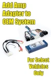 Pac AOEM-GM1416 Add An Amplifier Adapter Interface For Factory Radio. Fixed Price $67.95.