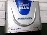 Royal Blue Pyramid 600 Watts PB-336OX Mosfet Car Amplifier. Fixed Price $50.00.