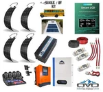 Complete Skoolie Solar System Kit / 4X 130W Flexible Panels 60A Mppt Cha. Fixed Price $5088.60.