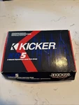 Classic Kicker KQ5 5-BAND Parametric Equalizer Pre-amp New. Fixed Price $469.00.