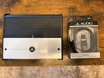 Jl Audio XD500/3V2 3-CHANNEL Car Amplifier 500W Rms W/ Cable. Fixed Price $300.00.
