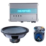 Memphis Audio MB1524 Bundle 15" Car Subwoofer Stereo 500W Rms & MXA600.1M Amp. Fixed Price $671.95.