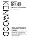 Kenwood KAC-923 Amplifier Owners Instruction Manual. Fixed Price $22.24.