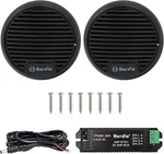 Herdio 3" 140W Marine Bluetooth Speakers With Amplifier For Boat Motorcycle Car. Fixed Price $39.58.