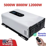 5000W 8000W 12000W 12V 24V 48V 72V To 110V/220V Pure Sine Wave Power Inverter Us. Fixed Price $263.99.