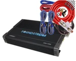 Soundstream AR4.1200 Arachnid Series 1200W Max Full Range Amplifier + Kit. Fixed Price $133.00.