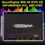 800.4S Evo Channel Soundigital Amplifier Watts Factory Refurbished. Fixed Price $239.99.
