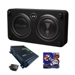 Jbl Club 1000SSL 10" 1050W Subwoofer + AUDIO360 3000W Car Amplifier Kit. Fixed Price $489.99.