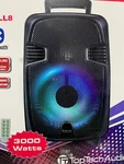 Bluetooth Speaker Toptech 3000W Shark Loud &clear Sound (with Microphone Remote). Fixed Price $52.00.