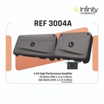 Infinity Car Speakers Ref 3004A 4CHANNEL Amplifier 75W. Fixed Price $424.71.