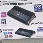 Dual Electronics DA10004D Digital 4-CHANNEL Mosfet Amplifier 1000W Rms. Fixed Price $110.00.