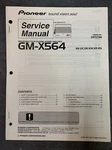 Pioneer GM-X564 Service Manual Original W/schematics, Diagrams, Parts, Etc. Fixed Price $12.97.