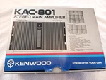 Rare New Box Old School Kenwood KAC-801 44 Year Vintage Amp Made Japan. Fixed Price $199.99.