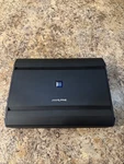 Alpine A-A55V Power Amplifier, Used For 4 Years, Fully Tested And Works Good. Fixed Price $255.00.