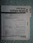 Yamaha YPA-100 Service Manual Original Repair Book Stereo Car Power Amp. Fixed Price $25.00.