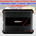 1200.2 EVOX2 - 4 Channel Soundigital Amplifier Watt Factory Refurbished. Fixed Price $455.99.