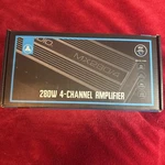 Jl Audio MX280/4 Channel 280W Amplifier. Fixed Price $330.00.