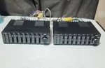 2 Audiovox 7-BAND Graphic Equalizer AMP-785 Dual Led Power Level Meter Untested. Fixed Price $100.00.