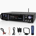 Pyle P3301BAT Hybrid Multi-channel 3000 W Bt Home Stereo Amplifier (open Box). Fixed Price $129.99.
