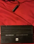 Dual DA10004D 4-CHANNEL Digital Car Audio Amplifier 1000W Rms. Fixed Price $60.00.