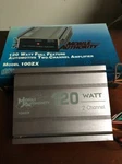 Mobile Authority 120 Watt Channel Vintage / Rare Car Amplifier. Fixed Price $239.88.