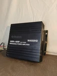 Majestic MA550HD 100W X Bridgeable Amp Vintage Old School Rare Tested. Fixed Price $40.00.
